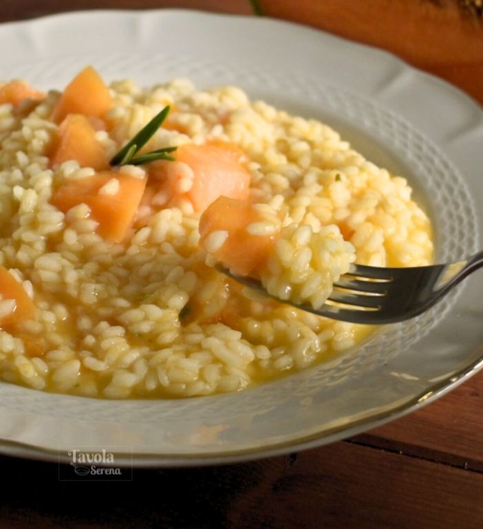 risotto al melone