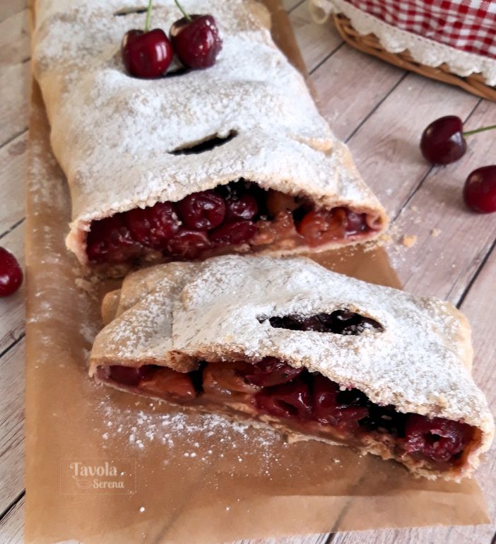 strudel di ciliegie