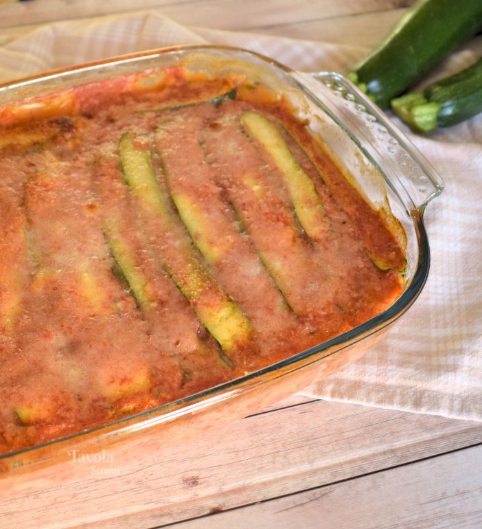 parmigiana di zucchine al forno