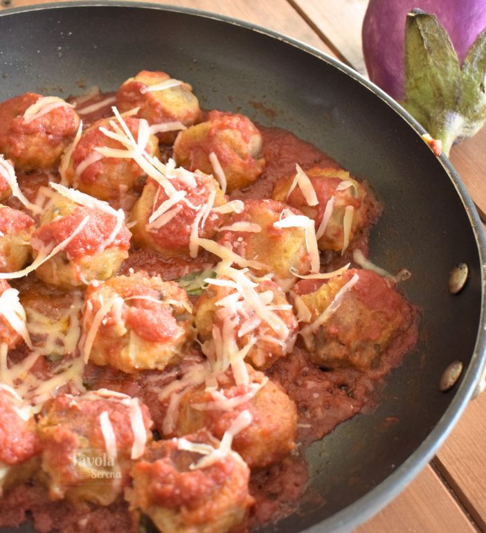 polpette di melanzane e patate